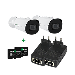 Комплект для керування та контролю доступу автотранспорту на 2 камери GV-805