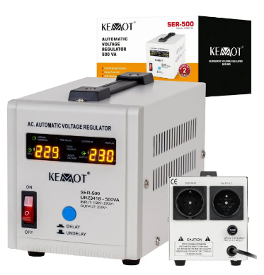 Стабілізатор напруги KEMOT SER-500 (URZ 3418), фото 1