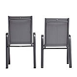 Стілець для саду Cirrus антрацитовий — KETTLER, фото 3