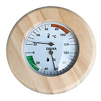 Термометр для бані та сауни сосна №9