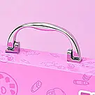 Набір для малювання дитячий з кейсом (57шт) від 4 років, Art Set, Рожевий / Набір для дитячої творчості, фото 6