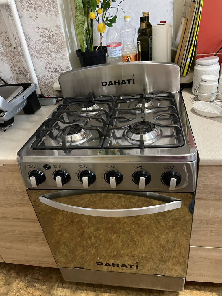 Плита DAHATI 2000-60Х Нержавійка Гриль Чугун - фото покупців 1