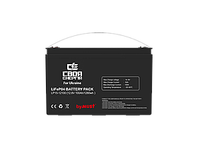 Акумулятор Своя Енергія by MUST LiFePO4 — 12В 100А·г