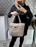 Жіноча сумка дута з плащової тканини, фото 2