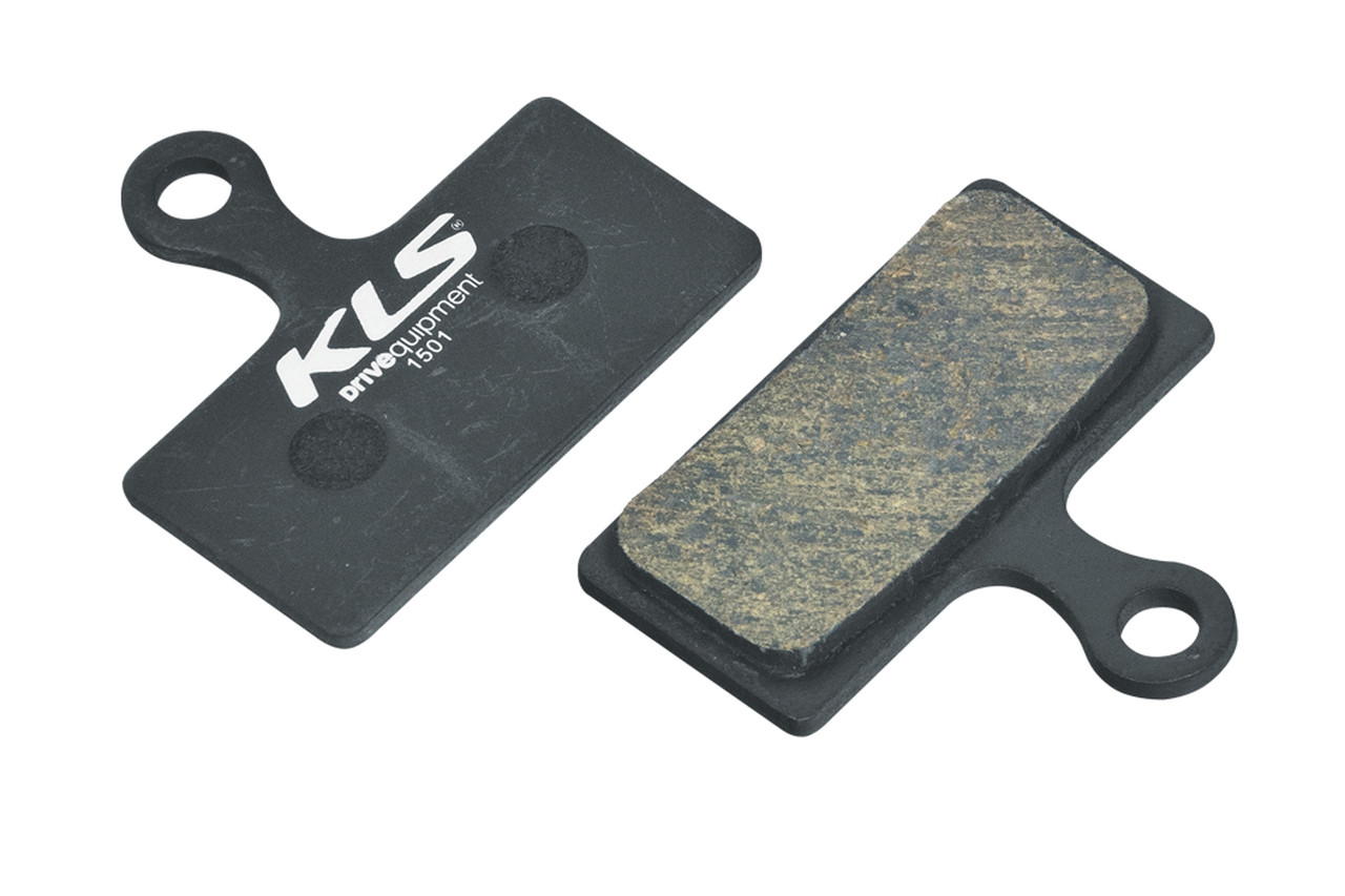 Колодки гальмівні KLS D-14 для Shimano XTR/XT/SLX/Deore/FSA органіка, фото 1