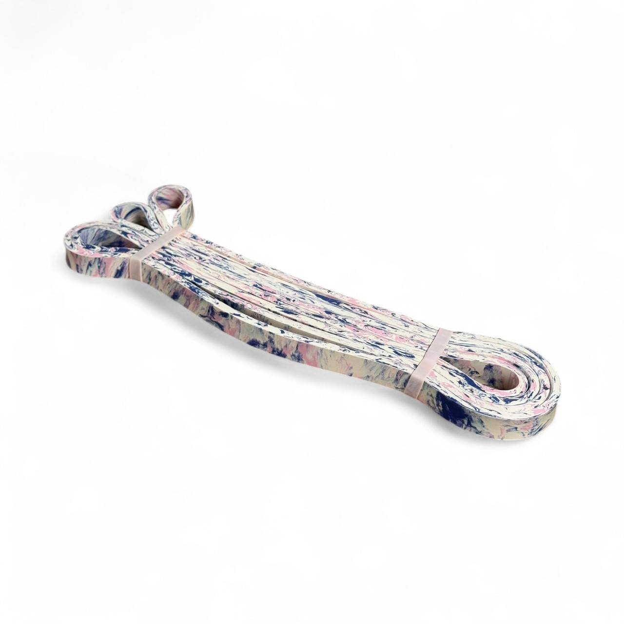 Гумова петля Marble Pink 6–15 кг резина для спорту фітнесу