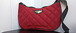 Маленька жіноча сумка стьобана через плече, фото 2