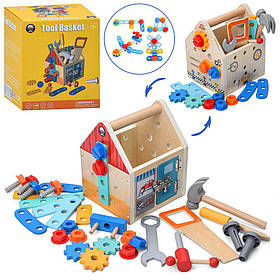 Дерев'яна іграшка "Майстерня" MD 1386 Набір інструментів
