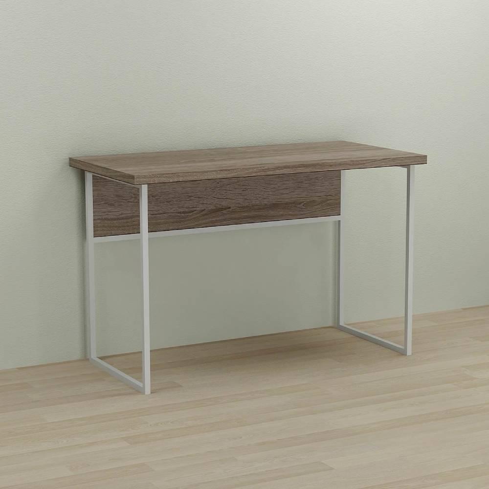 Письмовий стіл Ferrum-decor Коді 76x120x60 білий ДСП Дуб Сонома Трюфель 32мм (FRD-101198)