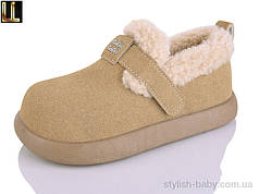 Дитяче зимове взуття гуртом. Дитячі уггі 2025 бренда LiLin Shoes для дівчаток (рр. з 31 по 36)