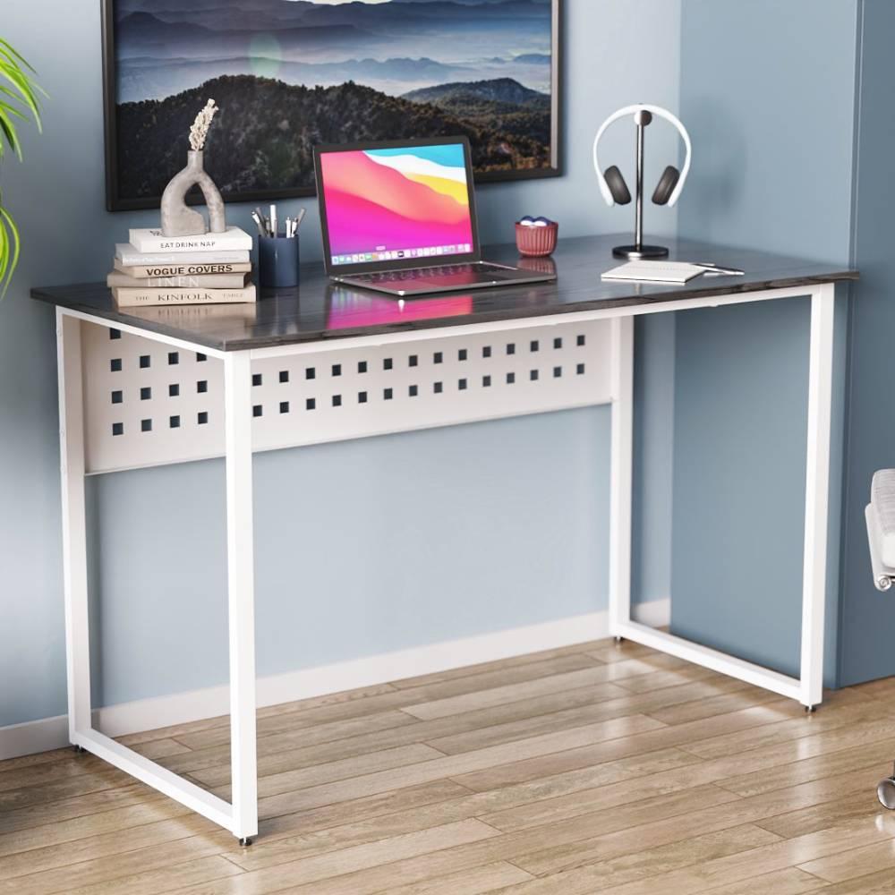 Комп'ютерний стіл Ferrum-decor Майк 75x120x70 білий ДСП Сосна Кембра 16мм (FRD-101341)