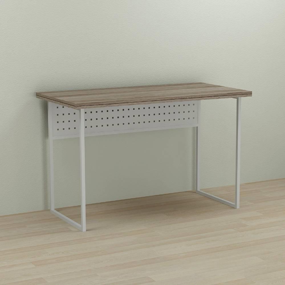 Письмовий стіл Ferrum-decor Майк 76x100x70 білий ДСП Дуб Сонома Трюфель 32мм (FRD-101334)