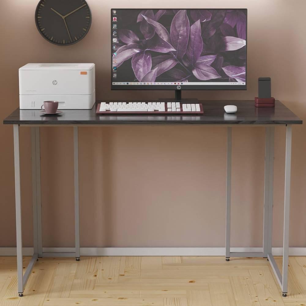 Комп'ютерний стіл Ferrum-decor Ханна 75x140x60 сірий ДСП Сосна Кембра 16мм (FRD-101415)