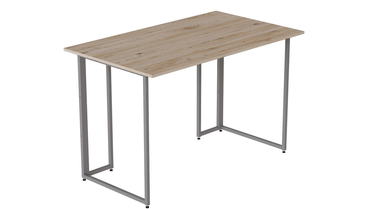 Комп'ютерний стіл Ferrum-decor Ханна 75x100x60 сірий ДСП Дуб Сан-Марино 32мм (FRD-101399)