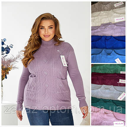 Светр жіночий кашемір оптом (54) Китай-140977, фото 1