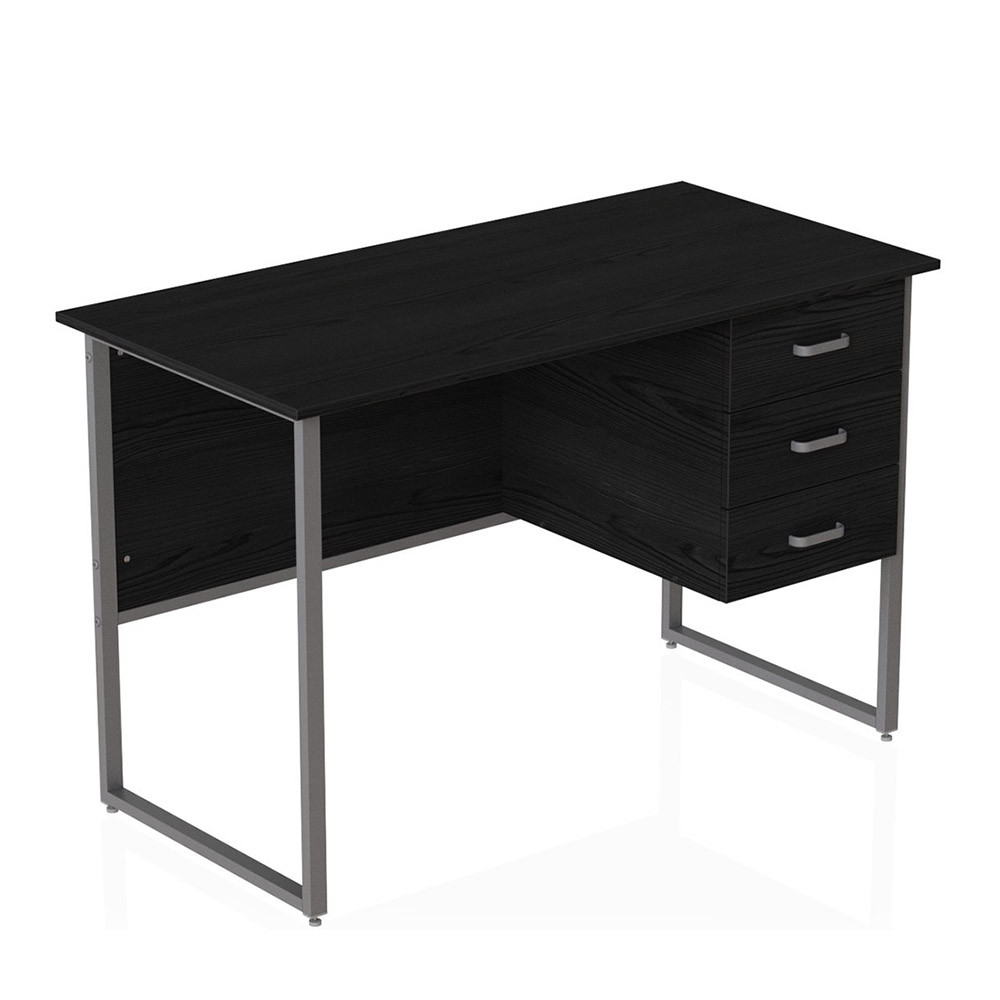 Комп'ютерний стіл Ferrum-decor Гаррі 75x120x70 сірий ДСП Сосна Кембра 32мм (FRD-101480)