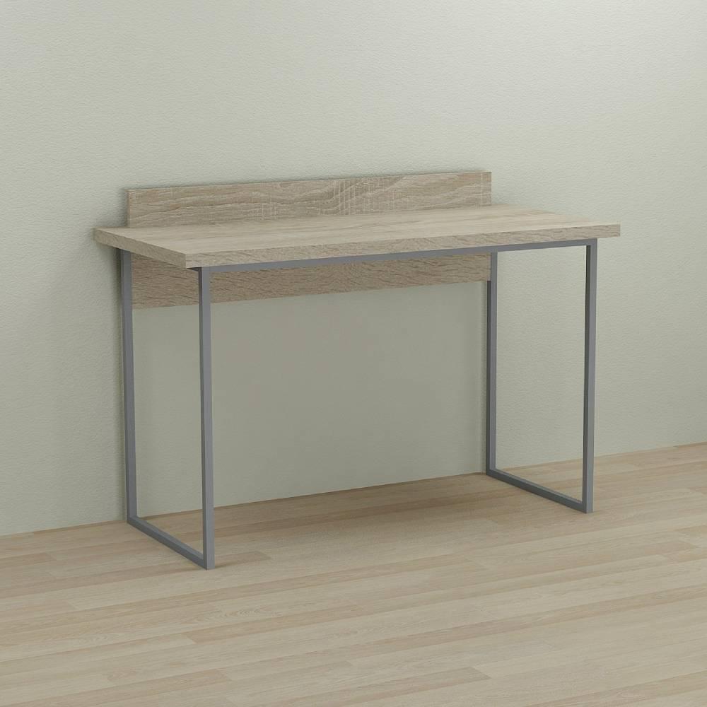 Письмовий стіл Ferrum-decor Скай 76x140x70 сірий ДСП Дуб Сонома 32мм