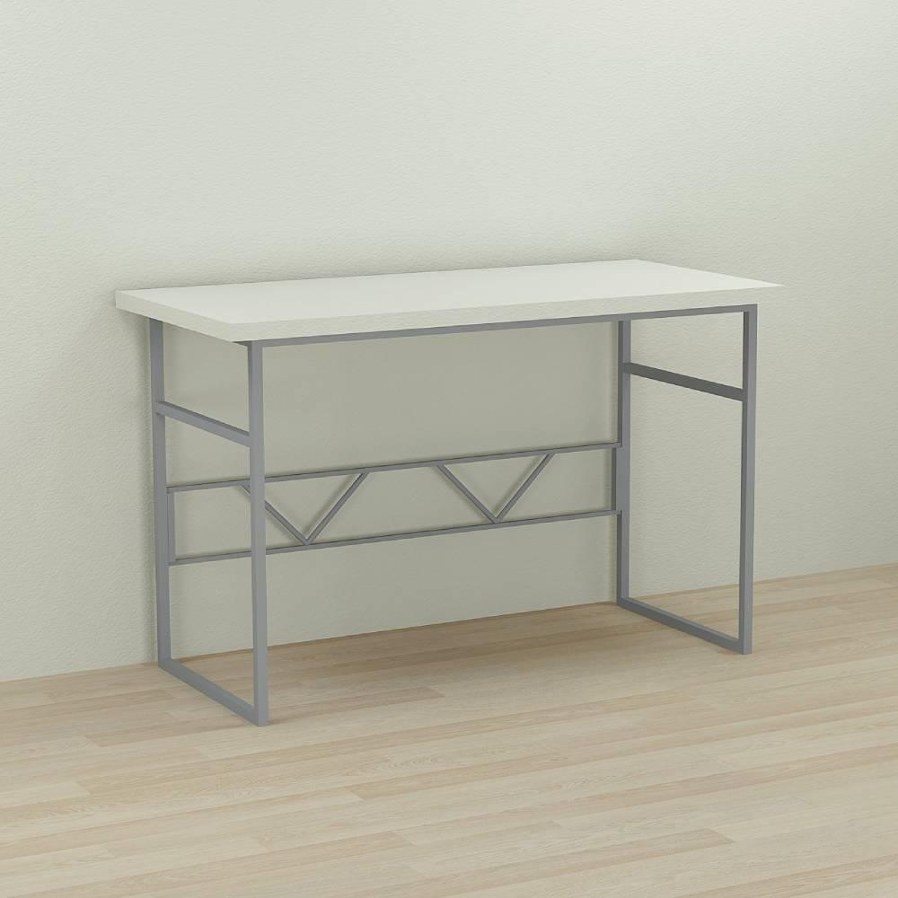 Письмовий стіл Ferrum-decor Раян 76x140x60 сірий ДСП Біле 32мм (FRD-101616)