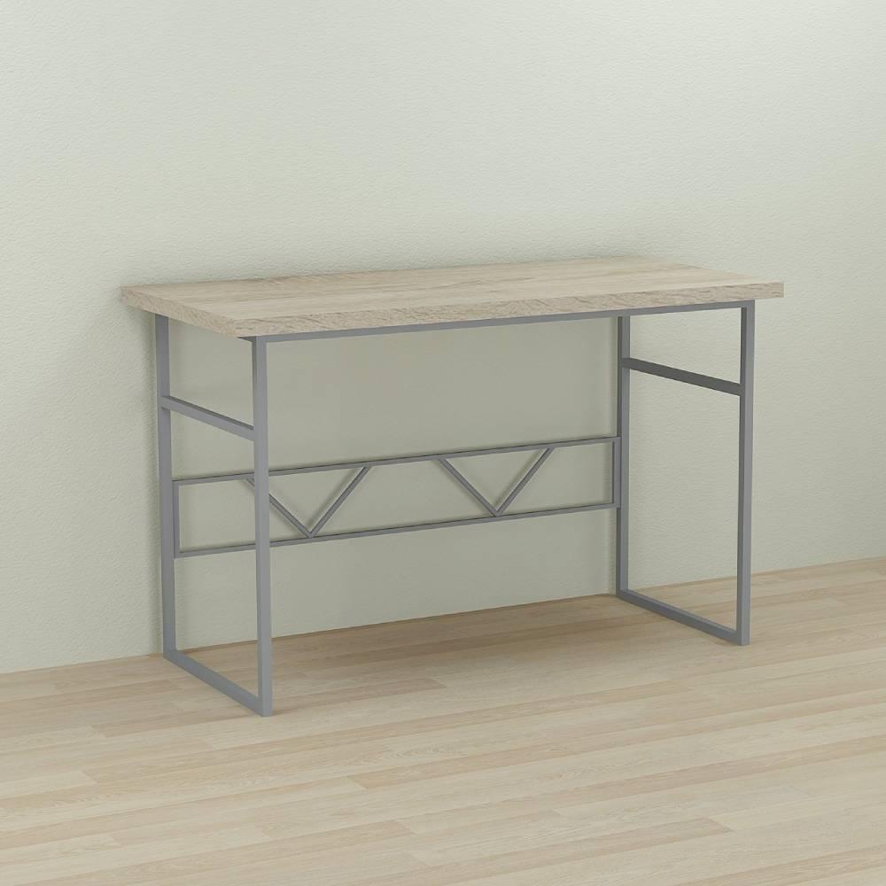 Письмовий стіл Ferrum-decor Райан 76x100x60 сірий ДСП Дуб Сонома 32мм (FRD-101597)