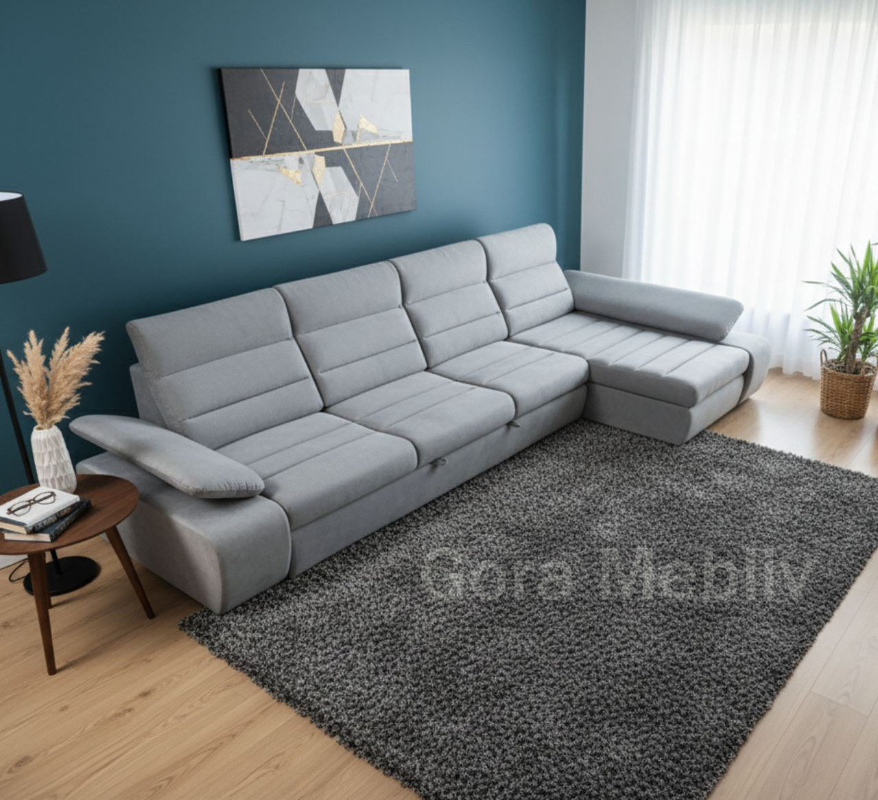 Диван кутовий розкладний "Моцарт-3.5"