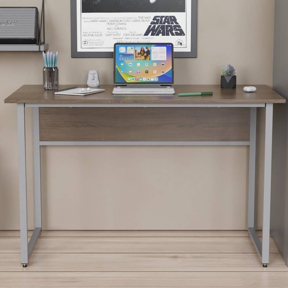 Письмовий стіл Ferrum-decor Коді 75x140x70 сірий ДСП Дуб Сонома Трюфель 16мм (FRD-101703)