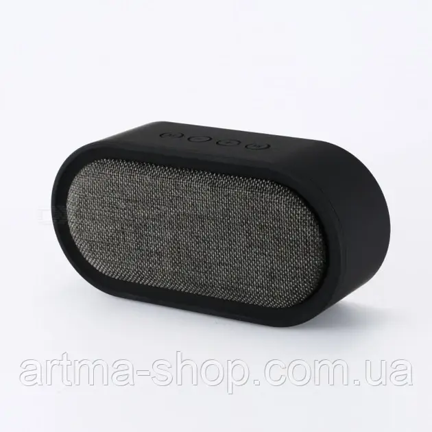 Портативна безпровідна Bluetooth колонка Remax RB-M11 Yumker Series, Потужність 5Вт, 10х12х8,5 см, чорна, фото 1
