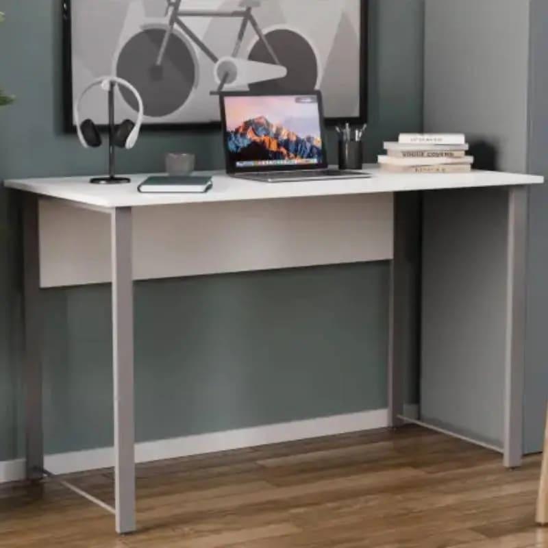 Письмовий стіл Ferrum-decor Курт 75x140x70 сірий ДСП Біле 16мм (FRD-101877)