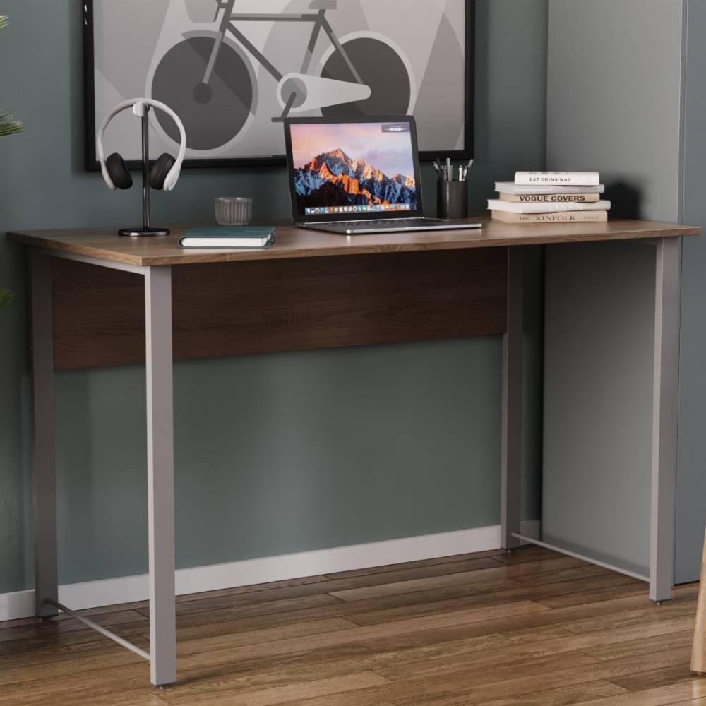 Письмовий стіл Ferrum-decor Курт 75x100x70 сірий ДСП Дуб Сонома Трюфель 16мм (FRD-101859)