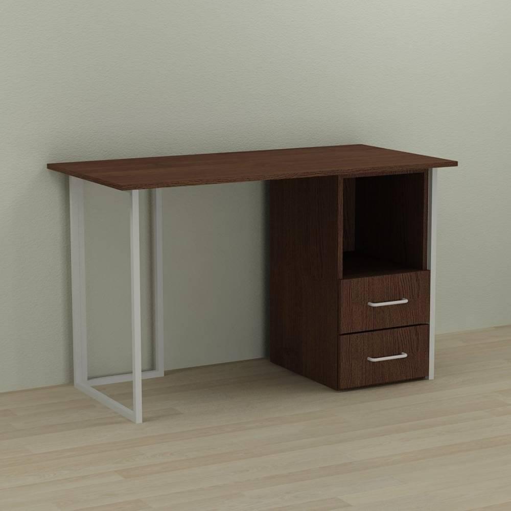 Комп'ютерний стіл Ferrum-decor Отто 75x140x70 білий ДСП Венге 16мм (FRD-106014)