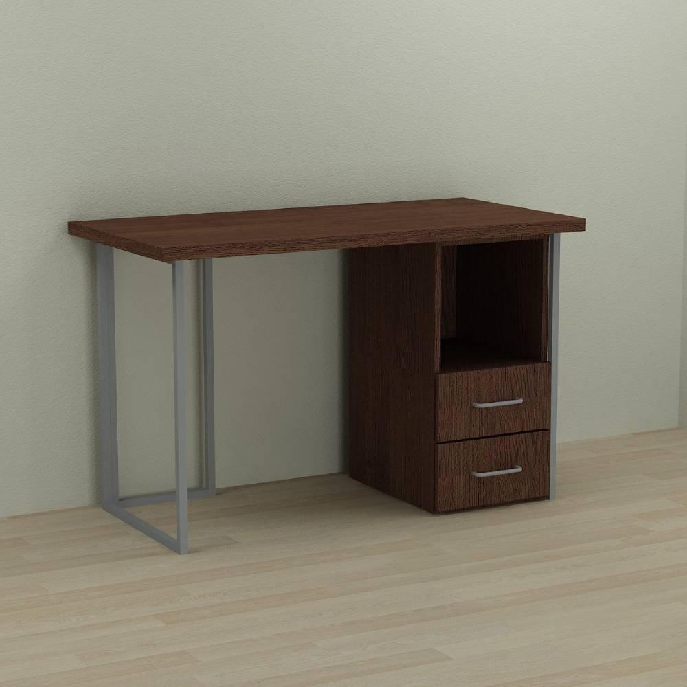 Комп'ютерний стіл Ferrum-decor Отто 75x140x70 сірий ДСП Венге 32мм (FRD-106017)