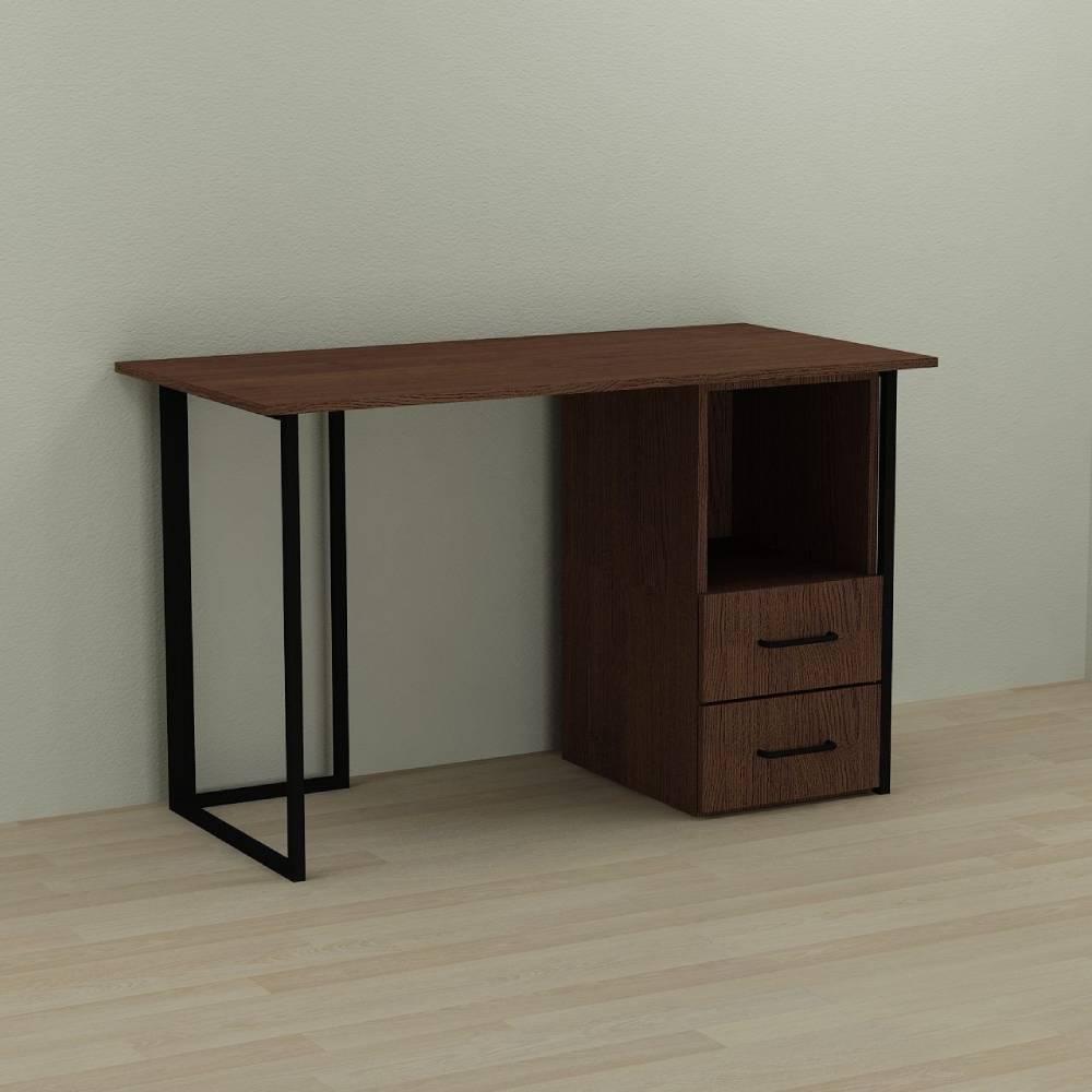 Комп'ютерний стіл Ferrum-decor Отто 75x140x70 чорний ДСП Венге 16мм (FRD-106018)