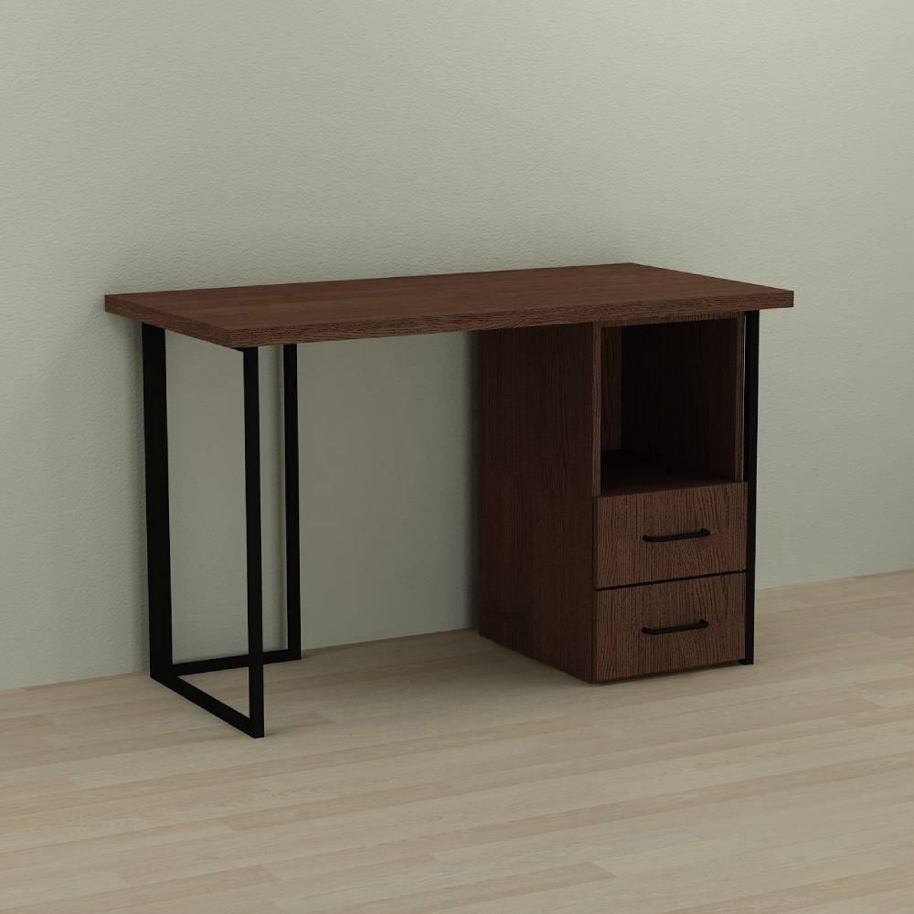 Комп'ютерний стіл Ferrum-decor Отто 76x140x70 чорний ДСП Венге 32мм (FRD-106022), фото 1