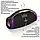 Портативна Bluetooth колонка Hopestar H61 із RGB-підсвічуванням, Потужність 50Вт, 33,9х18,7х14,8 см, чорна, фото 3