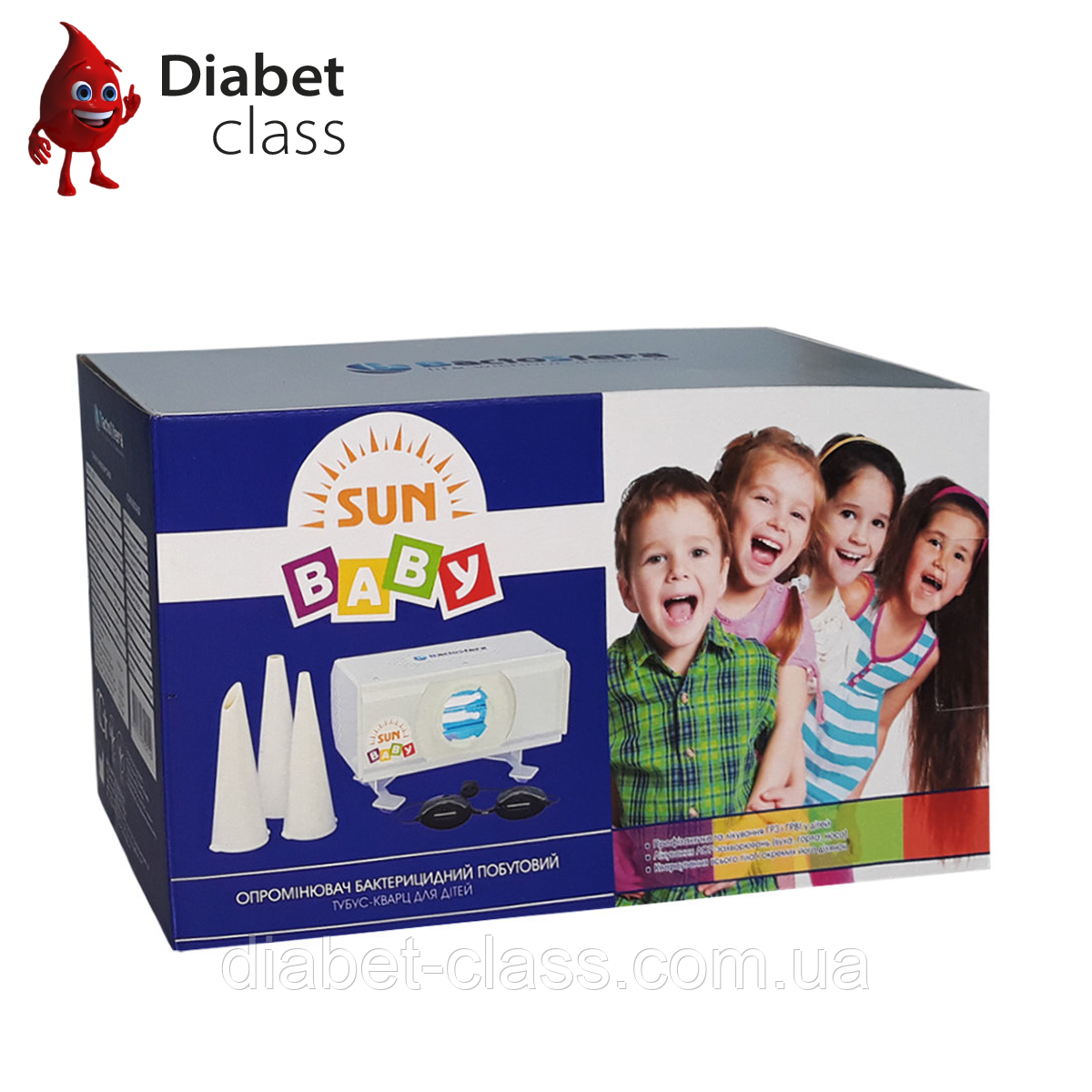 Опромінювач бактерицидний для дітей Sun Baby (BactoSfera), фото 1