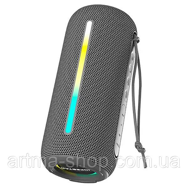 Портативна Bluetooth-колонка Hopestar P39, Потужність 10Вт, LED-підсвічування, 195 × 85 × 84 мм, сіря, фото 1