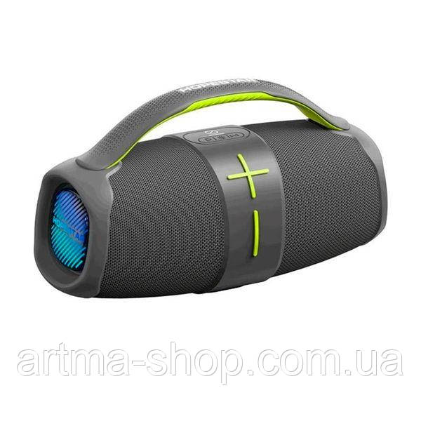 Портативна Bluetooth колонка Hopestar H60, Потужність 20Вт, RGB+підсвічування, сіра