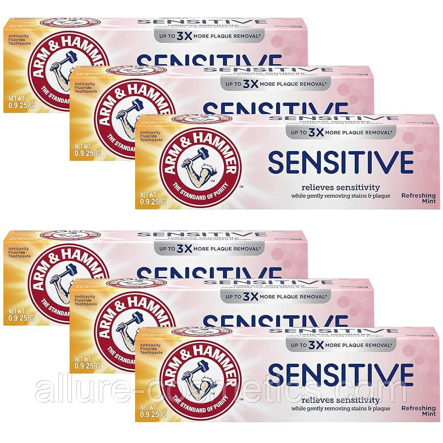 Зубна паста для чутливих зубів Arm & Hammer Sensitive Care Toothpaste 25g, фото 1