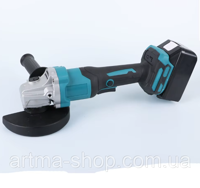 Акумуляторна кутова шліфувальна машина МКС з 2 акумуляторами, Потужність 21Вт, в кейсі