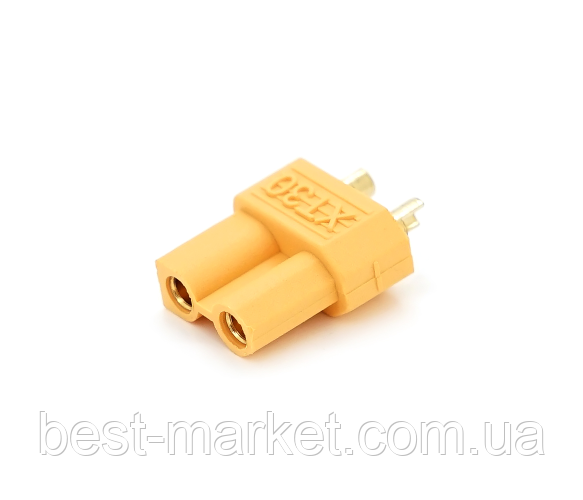 Роз'єм живлення силовий XT30 (мама), фото 1