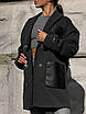 Модні жіночі пальто осінні молодіжні 40-48 сірий, фото 3