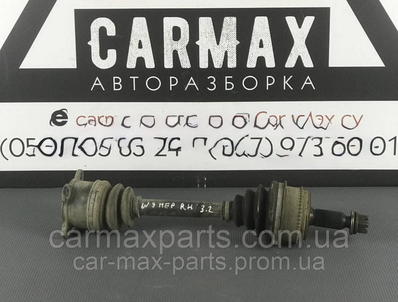 Напівось передня права Mitsubishi Pajero Wagon III IV 3 4 Мітсубіші Паджеро Вагон 3 2000-2019, фото 1