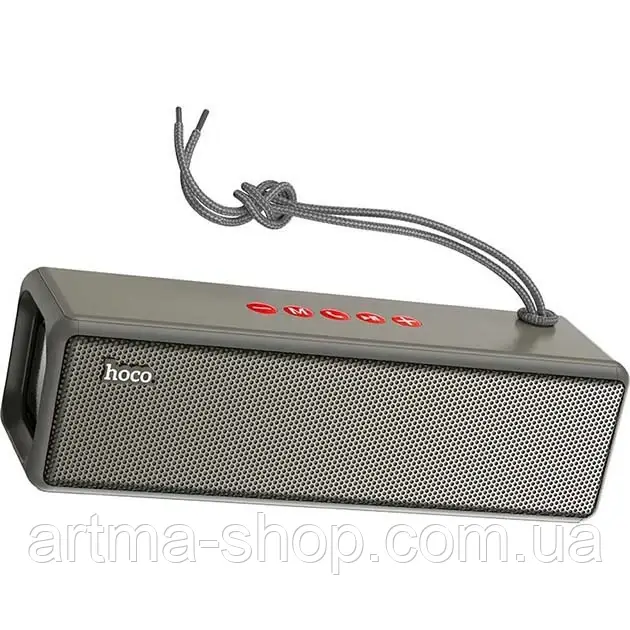 Портативна Bluetooth колонка HOCO HC3 Bounce sports, Потужність 10Вт, Wireless, сіра