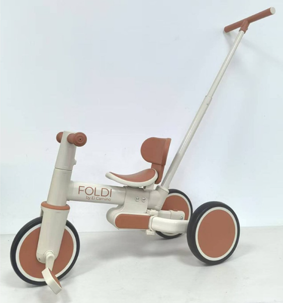 Велосипед дитячий ME 1202 FOLDI Сinnamon Beige