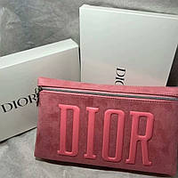 Косметичка Dior 26×3×17 см брендовый органайзер для косметики Диор сумочка для косметики с логотипом Dior