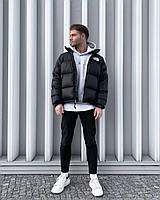 Куртка пуховик The North Face 700 Турция лого вышивка