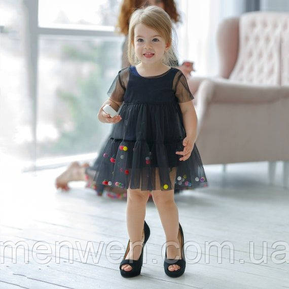 Святкове пишне плаття з фатину "Феєрверк" (різні розміри і кольори), фото 1