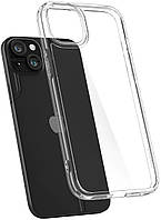 Оригінальний протиударний чохол для iPhone 15 Spigen Ultra Hybrid Crystal Clear ACS06481