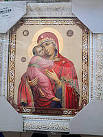 Нев'язаний колір — чудова ікона божественної материнки, 20*24 см.