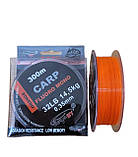 Ляска 300м 0.25мм жовтогаряча fluo Carp orange, фото 2