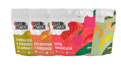 Набір перших страв Food Mission (4 шт.) - сублімована їжа